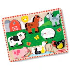 Melissa & Doug Wooden Chunky Puzzle