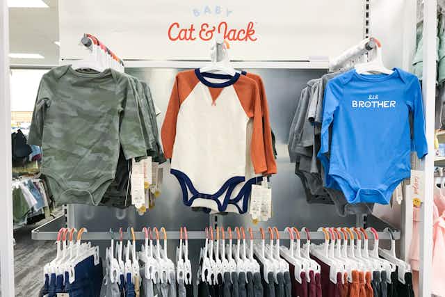 Cat & Jack Baby Apparel Online-Only Sale — 54% Off at Target card image