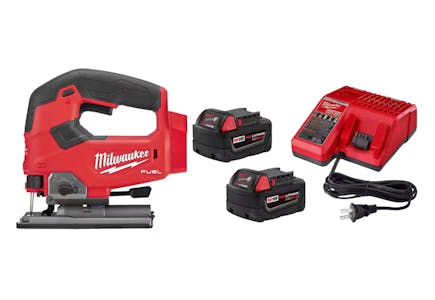 1 Milwaukee Battery Kit + 1 Tool