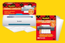 Scotch Thermal Laminator Machine, Only $35 on Amazon (Reg. $76) card image