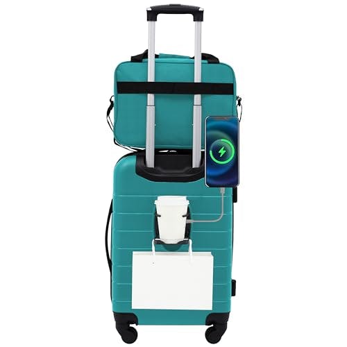 Wrangler Smart Spinner Luggage Set