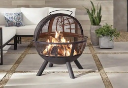 Wood-Burning Fire Pit, Only $49 at Home Depot (Reg. $100) card image