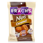 2 Brach's Nips Caramel Candy Bags
