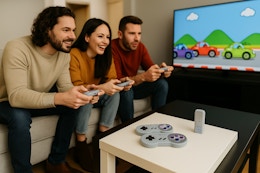 Retro Console With Over 900 Games and 2 Controllers for Just $19 Shipped card image