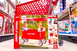 Radio Flyer Folding Wagon With Canopy, Only $52.24 at Target (Reg. $110) card image