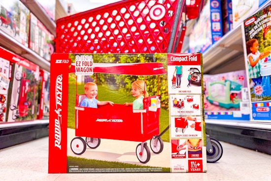 Radio Flyer Folding Wagon With Canopy, Only $52.24 at Target (Reg. $110)