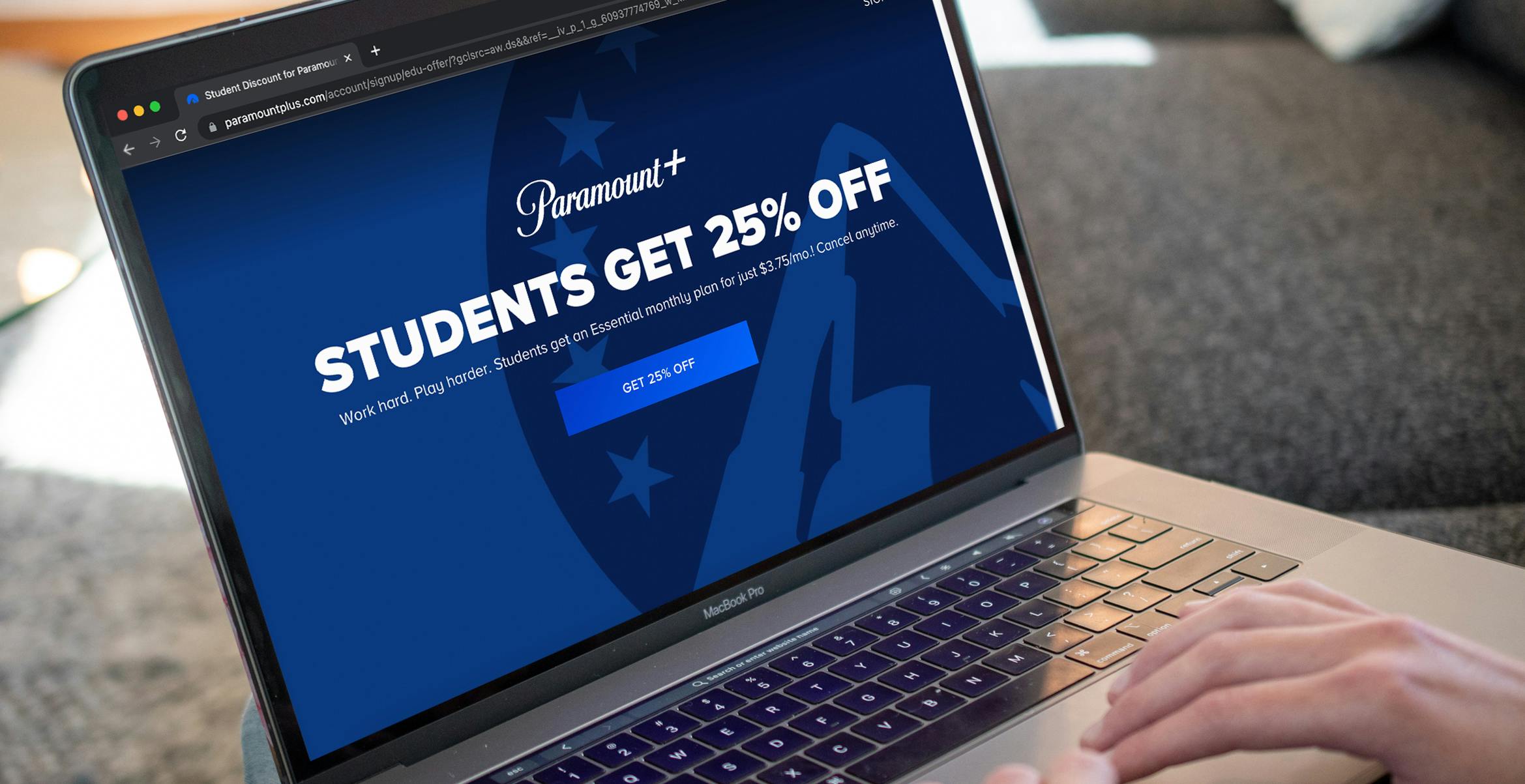 Student Discount for Paramount Plus Live TV & On Demand Streaming Service