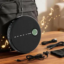 Portable Bluetooth CD Player