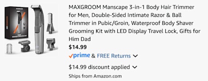 cart body hair trimmer