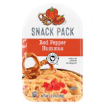 Red Pepper Hummus With Pretzels