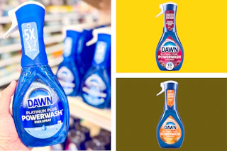 3 dawn powerwash spray starter kits side by side