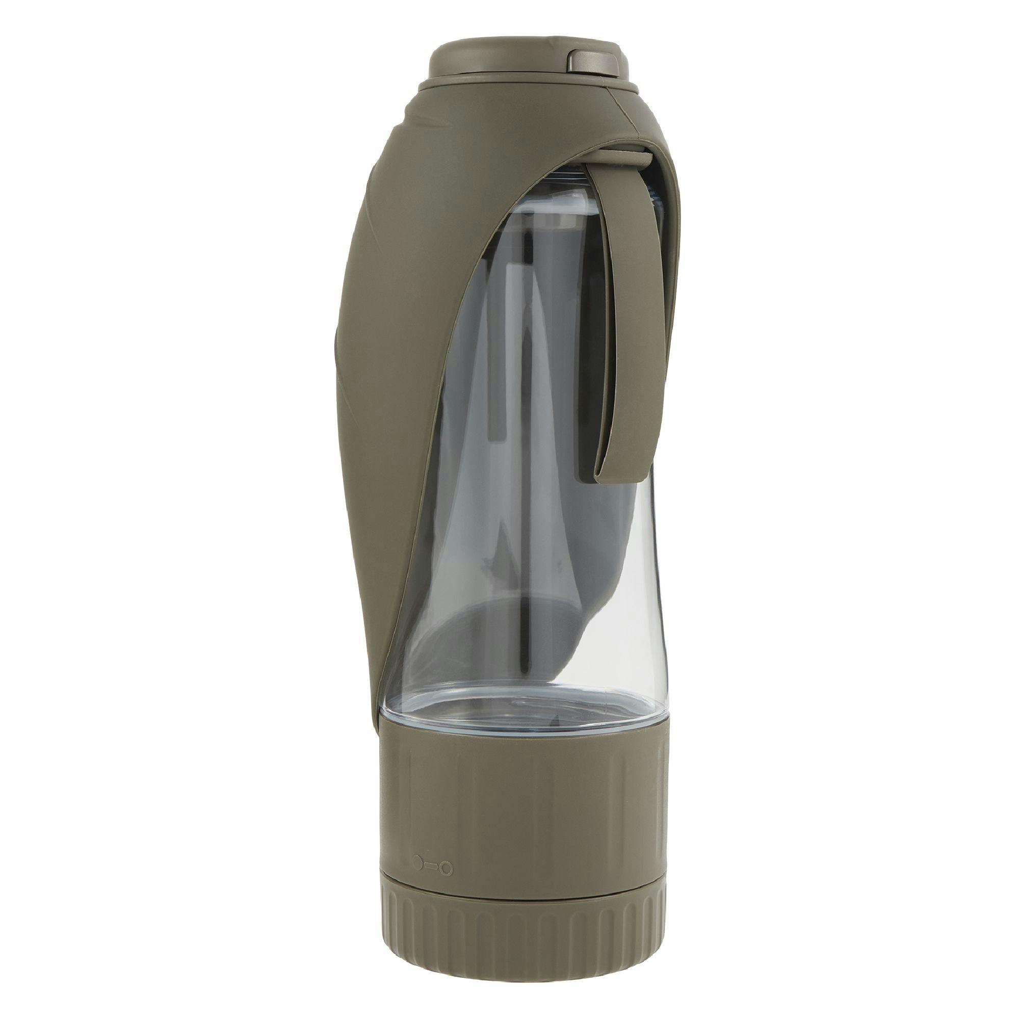 2-in-1 Water Bottle & Food Dispenser