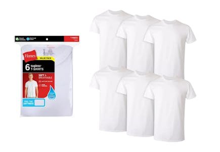 2 Hanes Men's Shirt Sets