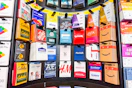 area shot of dollar general gift cards