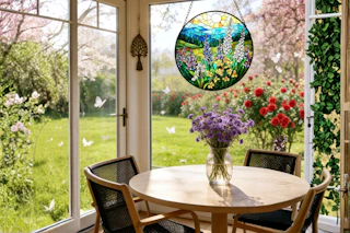 Stained Glass Suncatcher B0G5P4DTBQ