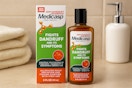 Medicasp Anti-Dandruff Shampoo in bathroom