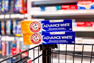 publix arm and hammer toothpaste on cart