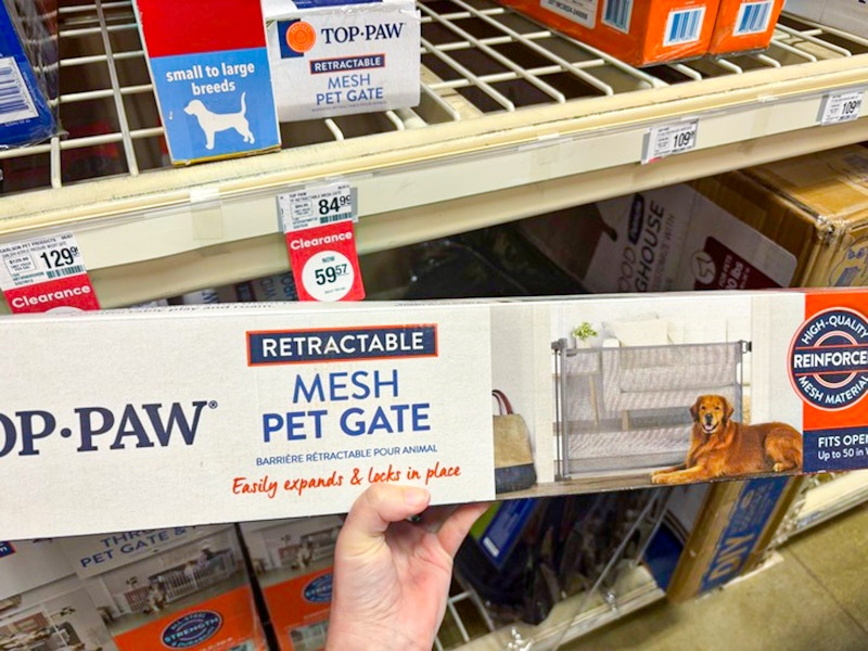 petsmart top paw pet gate
