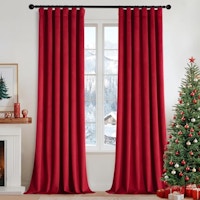 Velvet Curtains 2-Pack