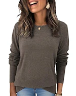Women's Wool Blend Pullover Sweater