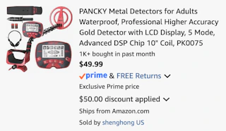 Amazon Metal Detector 2026