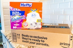 Hefty 80-Count Trash Bags, as Low as $8.98 on Amazon (Reg. $16) card image