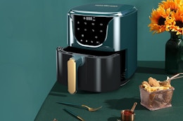 5.8-Quart Air Fryer, $40.49 on Amazon (Reg. $100) card image