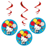 Hello Kitty Hanging Swirls