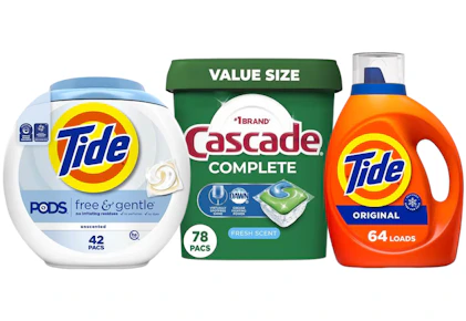2 Tide + 1 Cascade