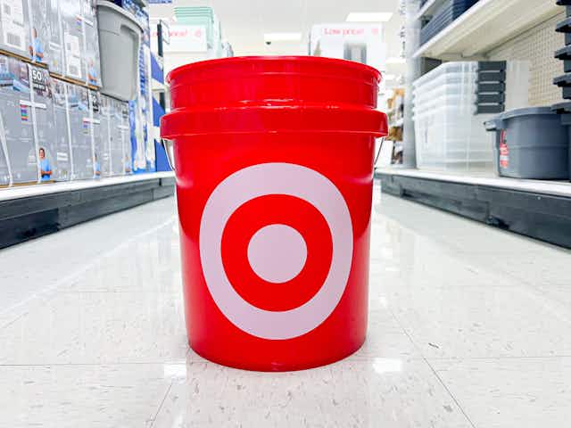 Grab a 5-Gallon Target Bucket for Only $4 card image