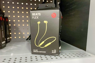 beats flex wireless headphones in walmart security case