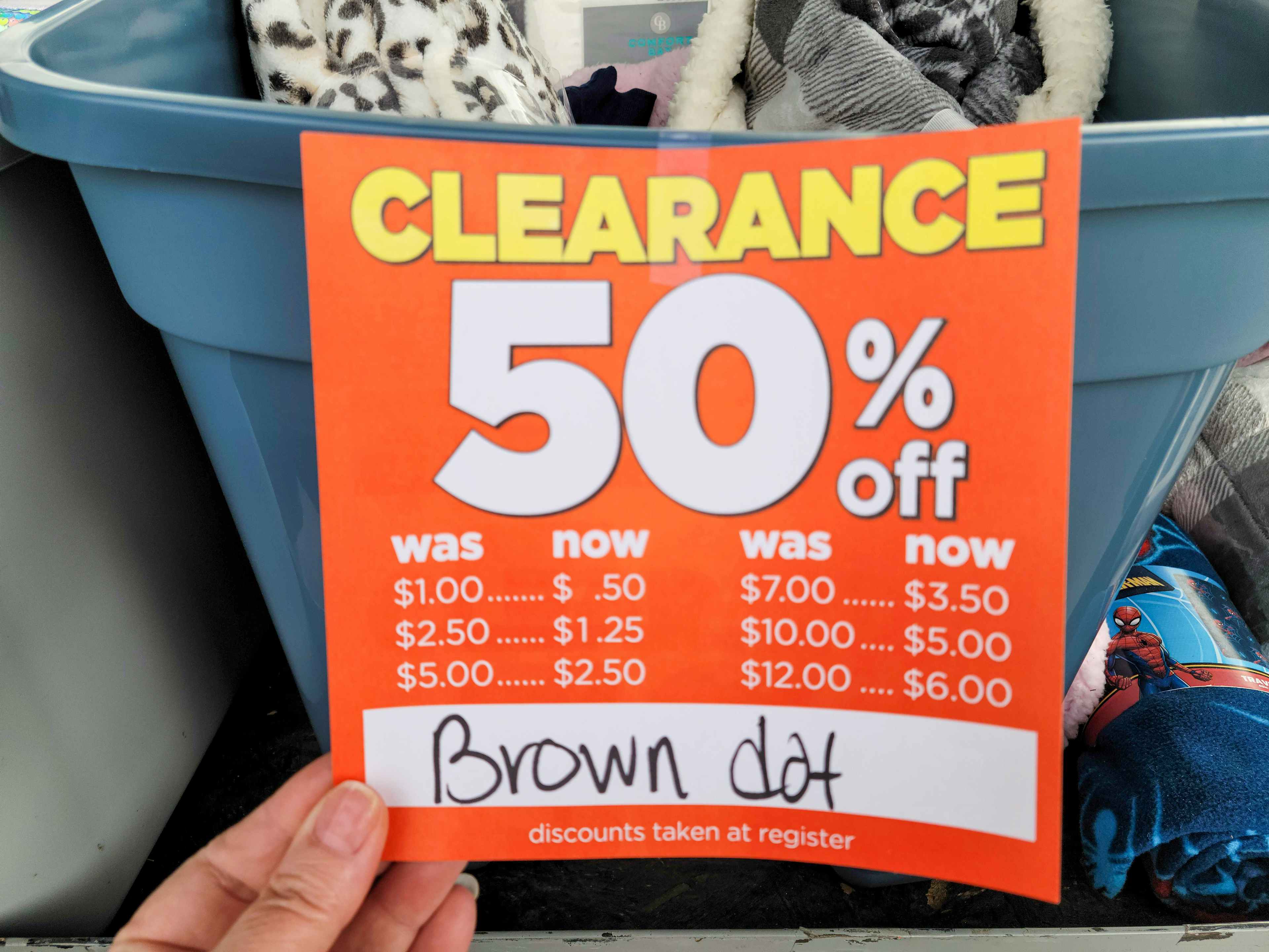 Dollar General Clearance Event Dates