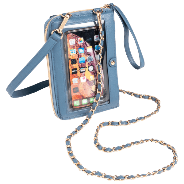 Faux Leather Wallet Crossbody
