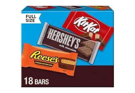 Milk Chocolate Candy Variety 18-Pack