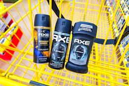 dollar general axe deodorants in shopping cart sponsored 