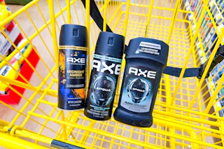 dollar general axe deodorants in shopping cart sponsored 