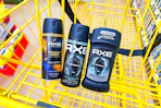 dollar general axe deodorants in shopping cart sponsored