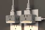 outlet extender being used in outlet