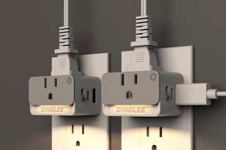 outlet extender being used in outlet