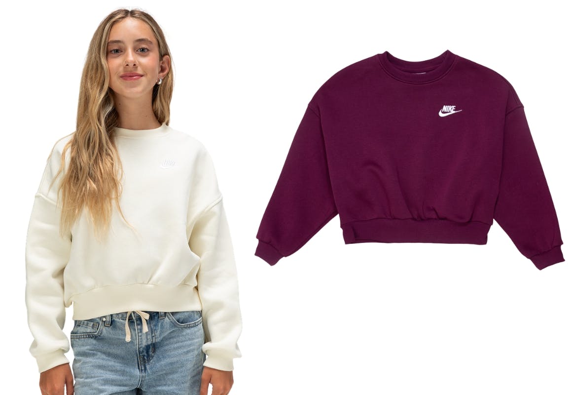 Nike Kids' Club Fleece Crewneck
