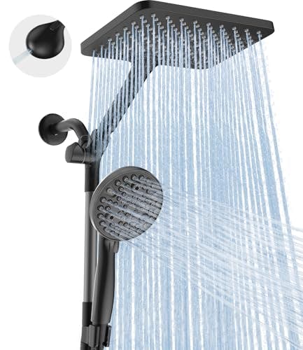 Dual-Handheld Showerhead Combo