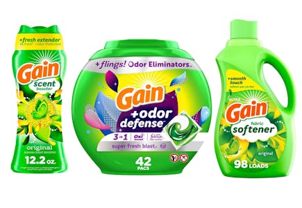 3 Gain Laundry Products