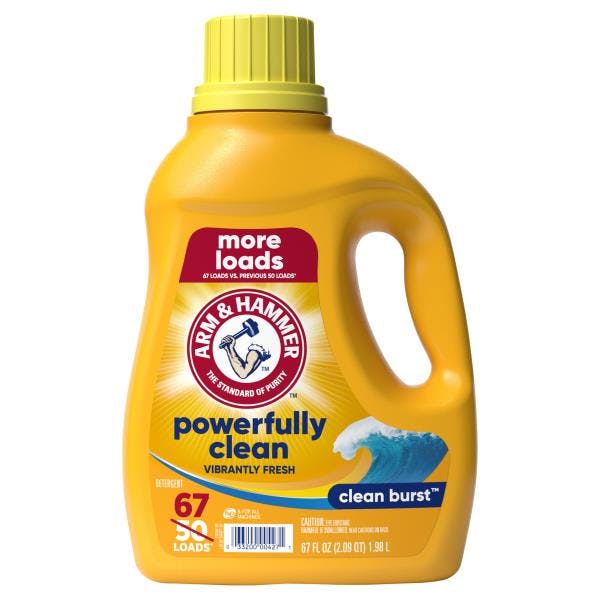 2 Arm & Hammer Laundry Detergents