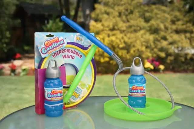 Gazillion Bubbles Incredible Bubble Wand, Only $8.98 on Amazon card image