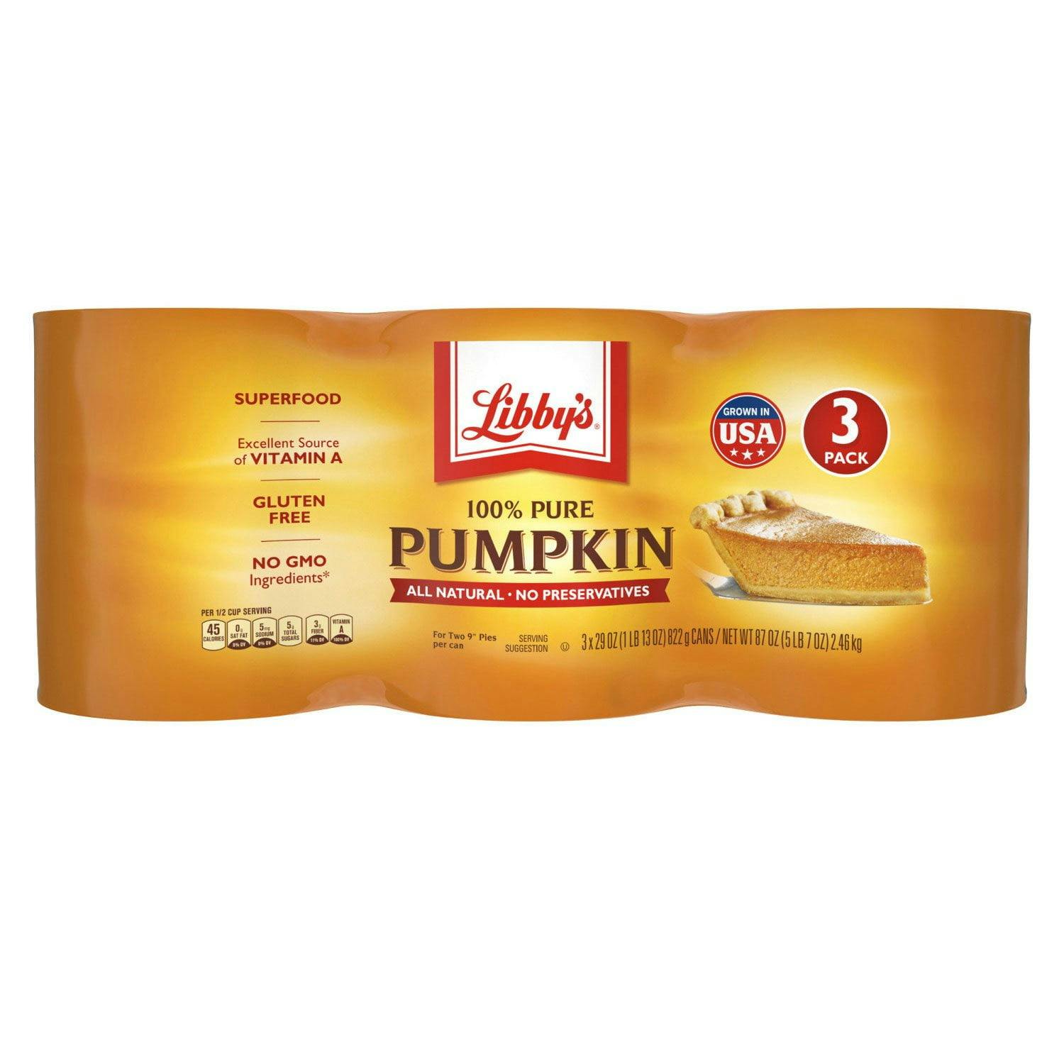 Libby's Pure Pumpkin 3-Pack