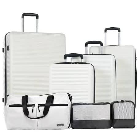 7-Piece Hardside Luggage Set