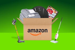 amazon items in a box