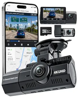 3 Channel Dash Cam