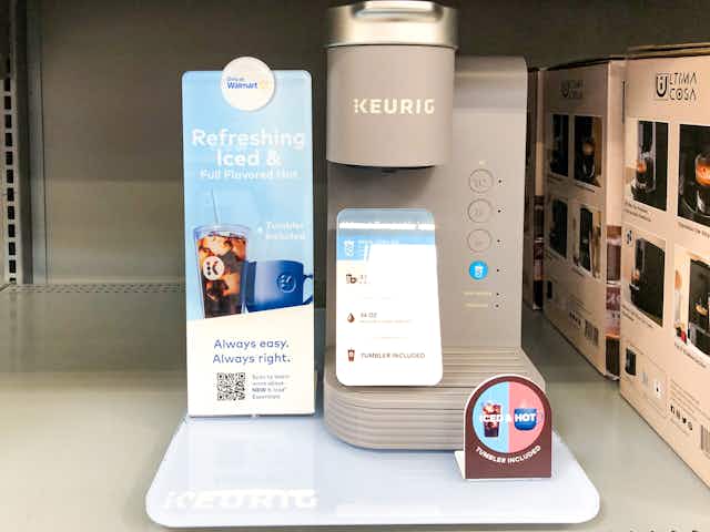 Selling Out: $59 Keurig Hot and Cold Coffee Maker at Walmart card image