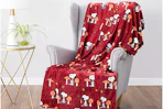 QVC Berkshire Halloween Peanuts Throw Blanket